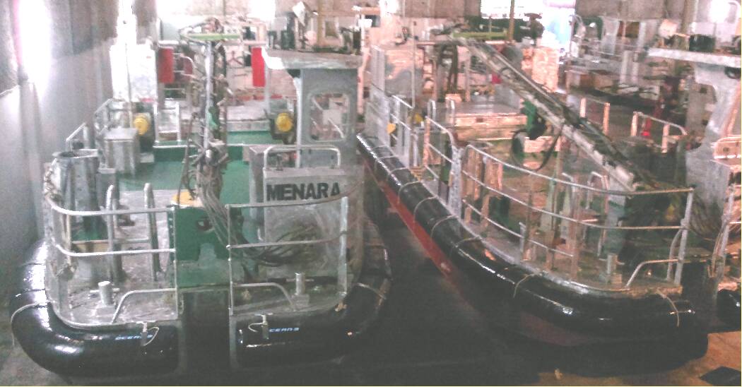 Ocean 3 Workboat Fender Systems - DPAL Ménara - CGG Fleet