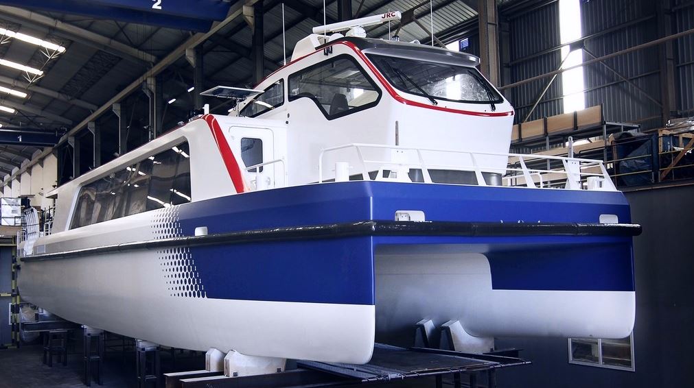 Ocean 3 Workboat Fender Systems - Amsterdam Waterbus - Damen Shipyards 