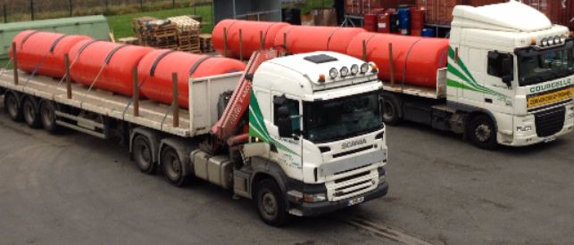 5 ème série DCT Ø 1500 x 4000 mm pour Le Port du Havre.