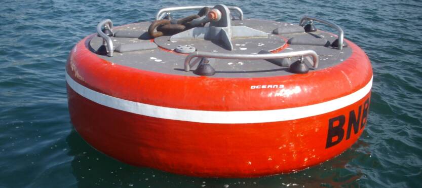 Ocean 3 Mooring Buoy on Site 