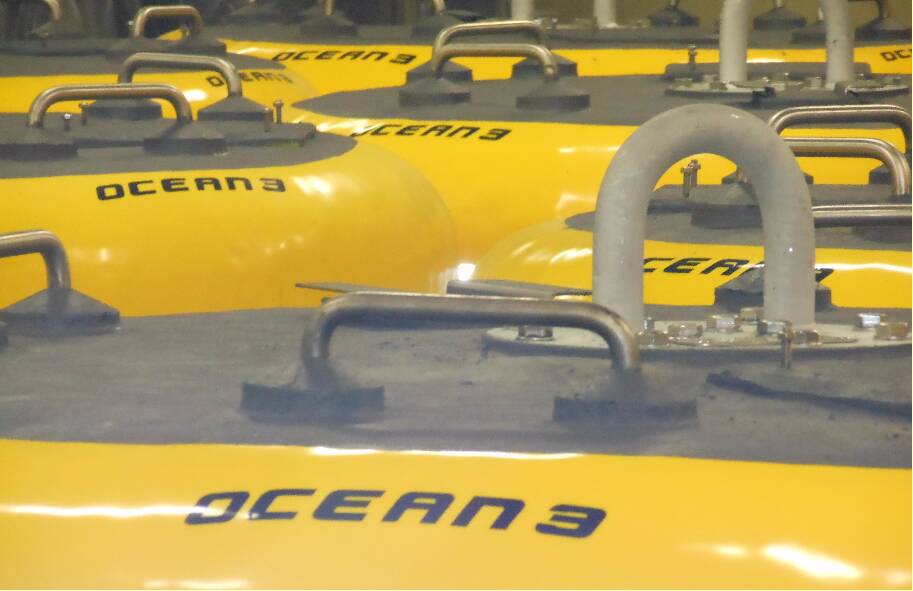 Anchor Buoys for Anti-Pollution Booms "POLMAR" 