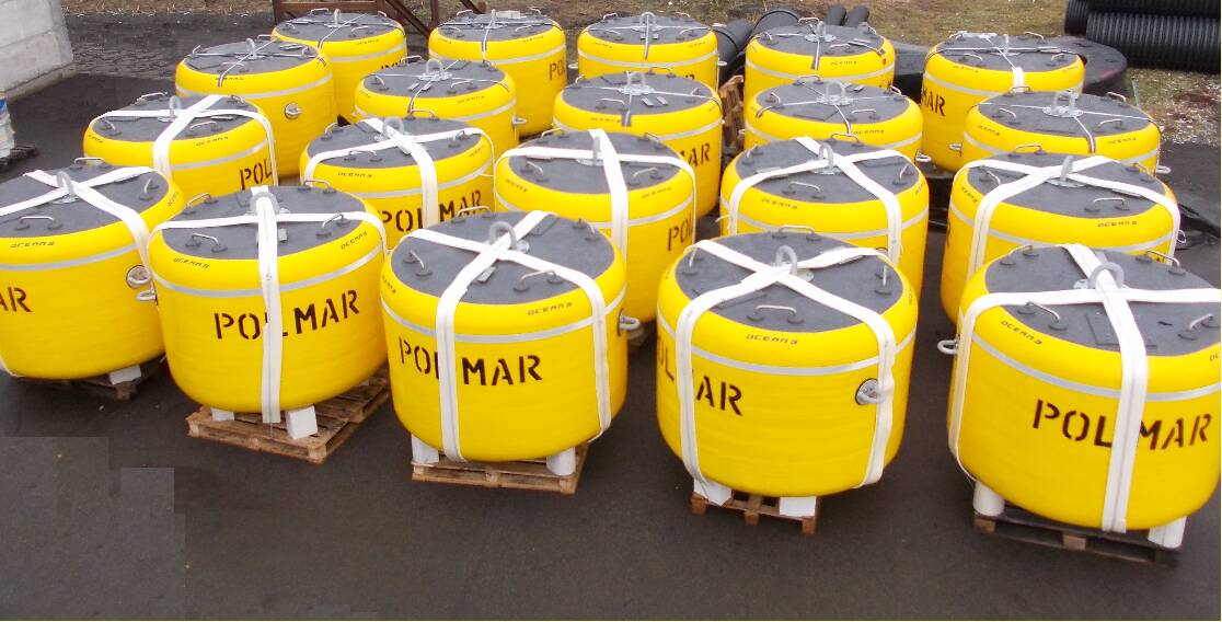 Anchor Buoys for Anti-Pollution Barriers "POLMAR"