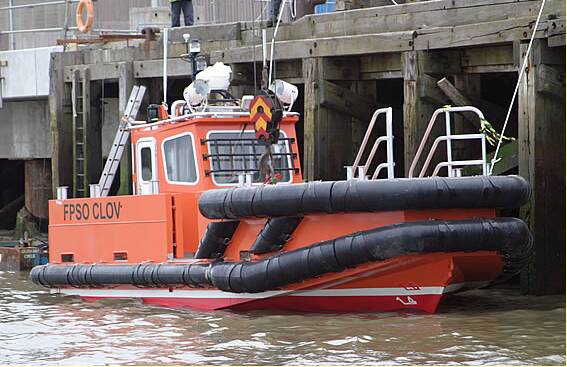 Oil and Gas Crew Boat Fendering - Workboat FPSO Clov