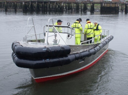 Oil and Gas Crew Boat Fendering - Workboat FPSO Okorio