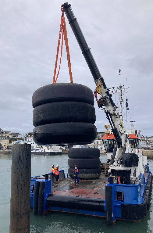 Ocean 3 Donut Fenders - Donuts Bourdelle Jetty - Le Palais Belle-Ile 1